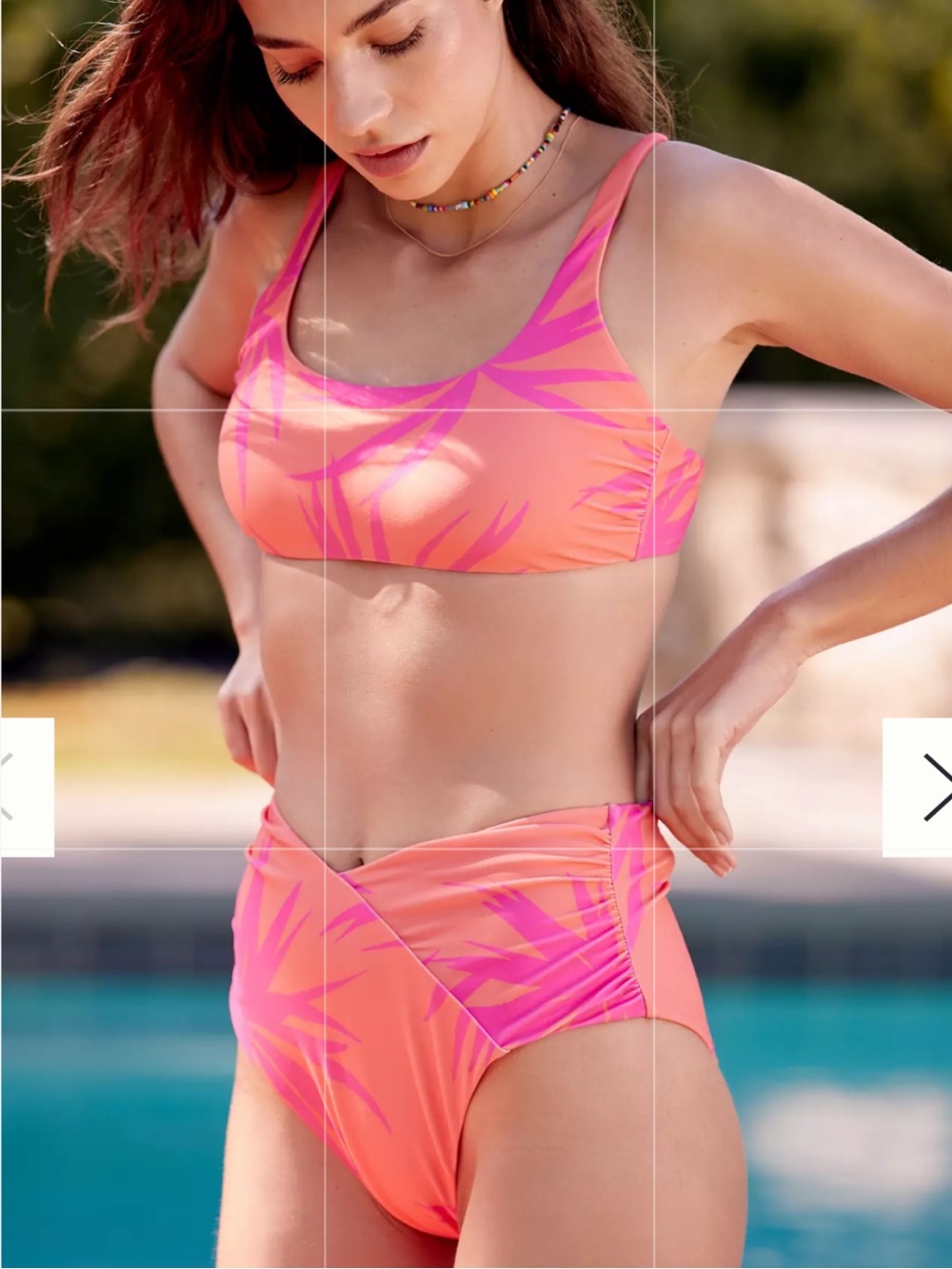 NWT retail $68 size L #Anthropologie “Paradise High Waisted Bikini Bottoms”